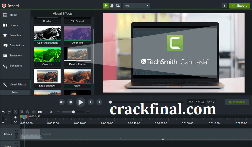 Camtasia Studio 2021.0.0.30170 Crack Full Serial Key [Torrent]