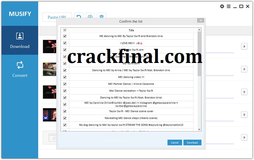 Musify 2.6.0 Crack + Key Full Version Free Download