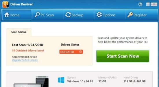 Driver Reviver 5.39.1.8 Crack With Key Free Download